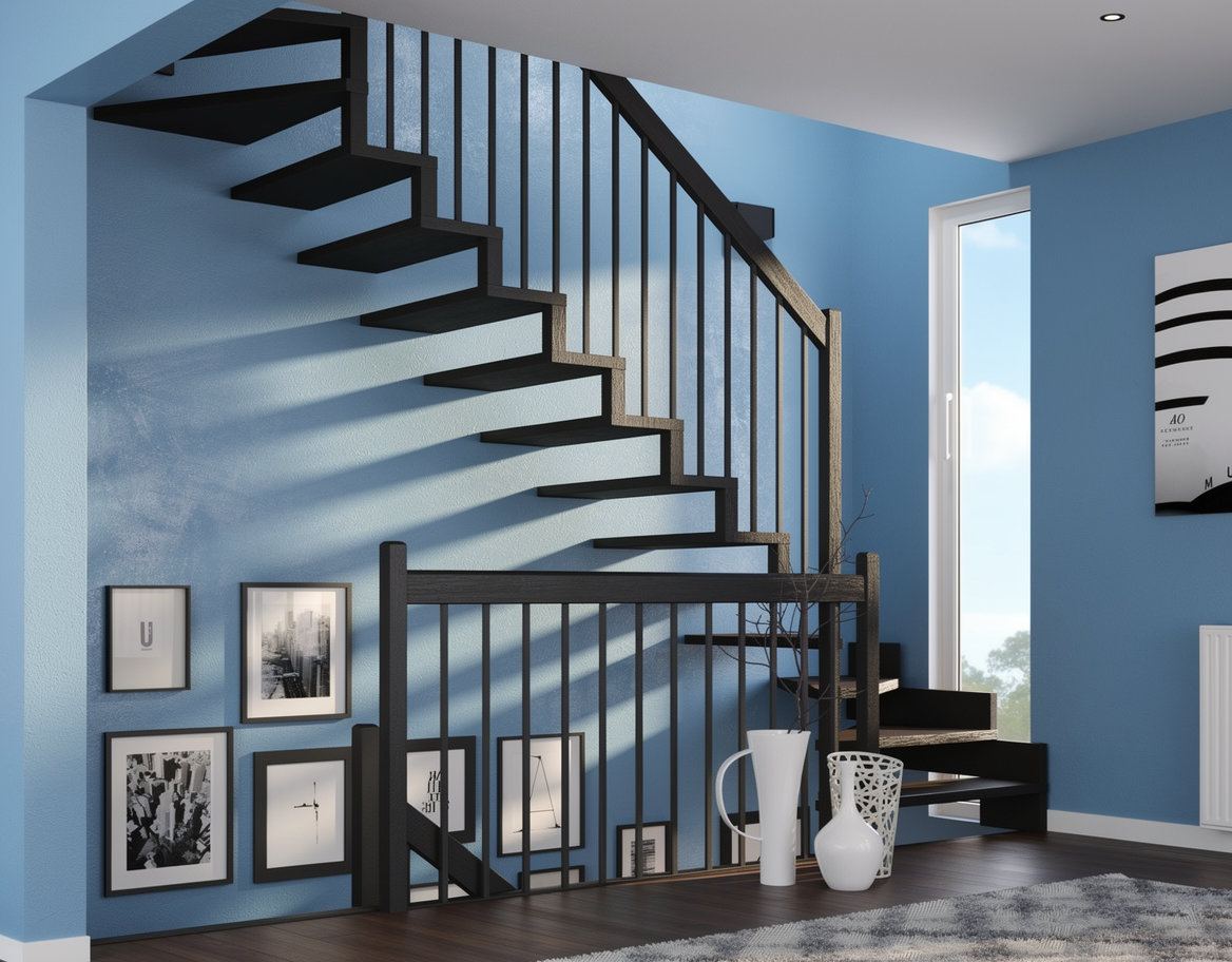 Schody Linea — realizacja