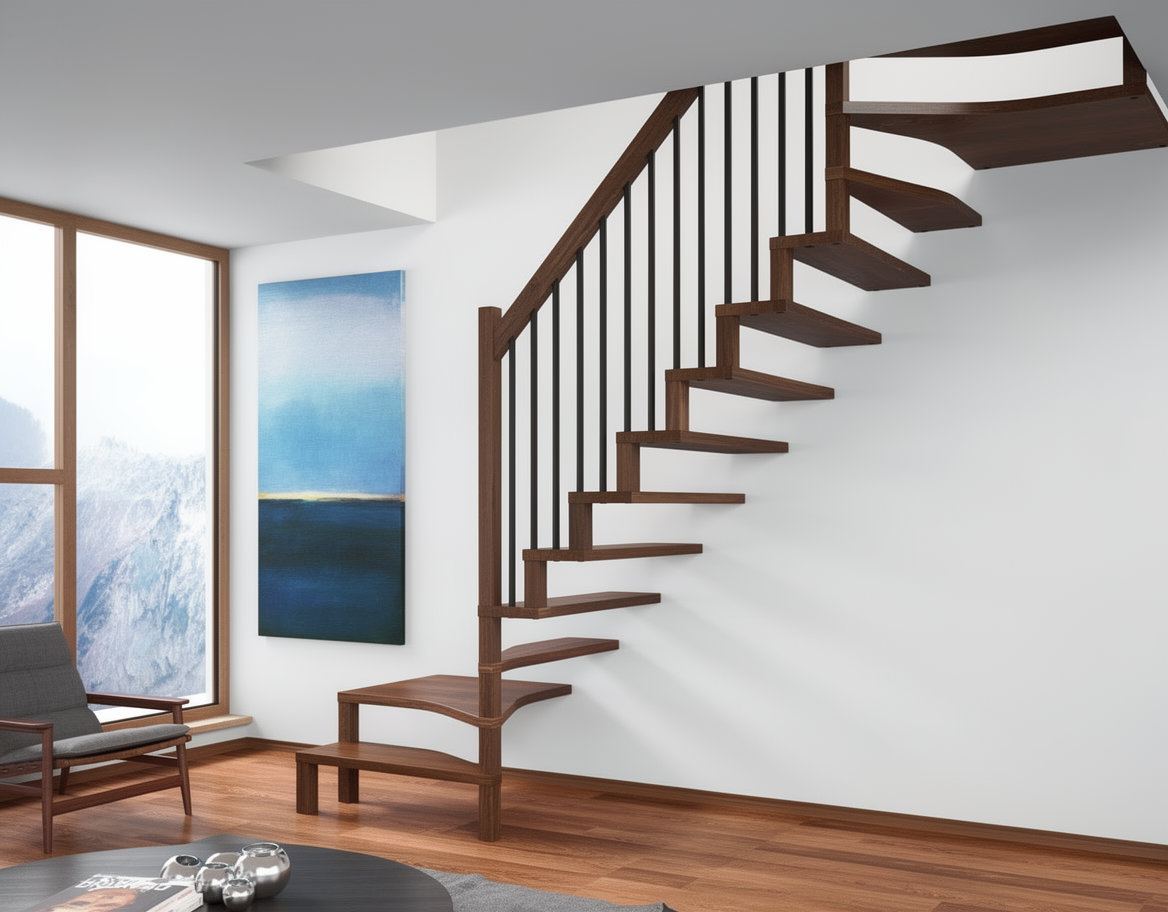 Schody Linea — realizacja